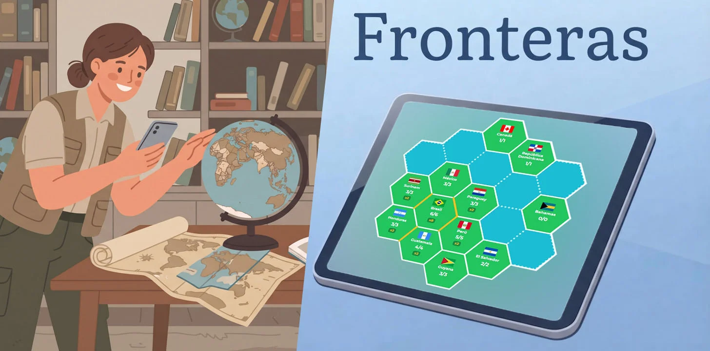 ¡Juega ya a Fronteras!